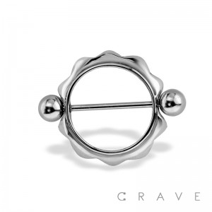 ECLIPSE 316L SURGICAL STEEL NIPPLE SHIELD