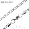 CUBAN CHAIN LINK STAINLESS STEEL NECKLACE