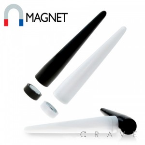 PLAIN ACRYLIC "MAGNETIC" FAKE TAPER