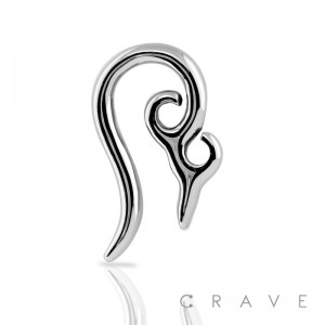 316L SURGICAL STEEL DEVIL'S HORN TAPER