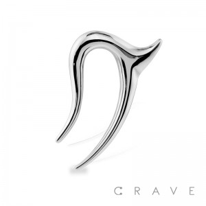 316L SURGICAL STEEL TIGER FANG TAPER