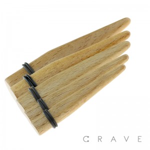 CROCODILE ORGANIC WOOD TAPER WITH TWO O-RING