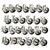 316L SURGICAL STEEL FAKE PLUG W/ ALPHABET LETTERS A TO Z