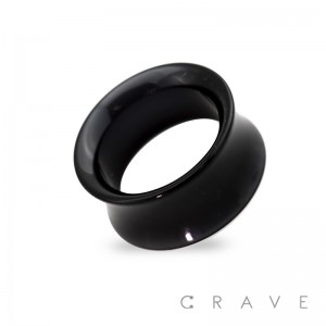 ALL ACRYLIC BLACK HOLLOW SADDLE TUNNEL