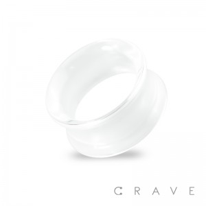 ALL ACRYLIC CLEAR HOLLOW SADDLE TUNNEL