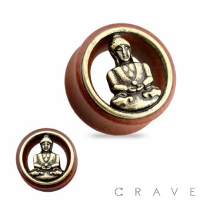 BUDDHA HOLLOW ORGANIC SONO WOOD TUNNEL SADDLE PLUG