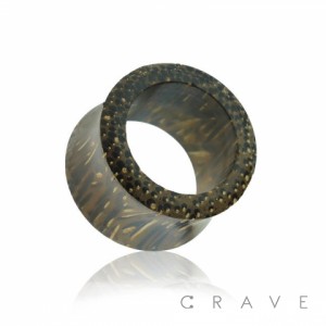 ORGANIC PALM WOOD SADDLE FIT TUNNEL PLUG