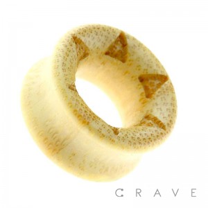 ORGANIC BAMBOO TRIBAL SUN SADDLE TUNNEL PLUG