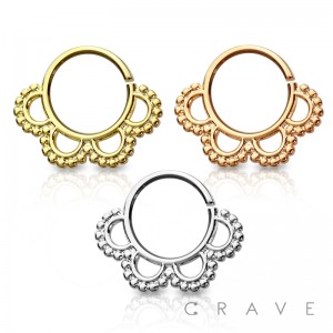 BLOSSOM FILIGREE SEPTUM RING