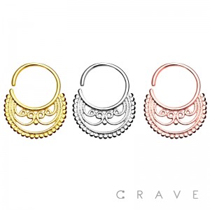 FILIGREE BIB SEPTUM RING