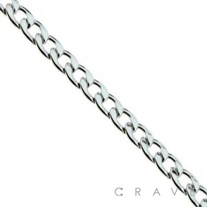 CUBAN CHAIN LINK STAINLESS STEEL BRACELET