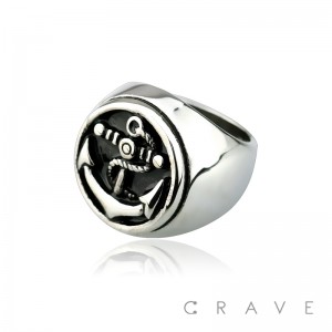 STAINLESS STEEL DIVER'S ROUND ANCHOR RING