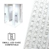 7 PAIRS REFILL CARD FOR CLEAR ROUND CZ STUD EARRINGS TRAY (FSLCP01-RO)