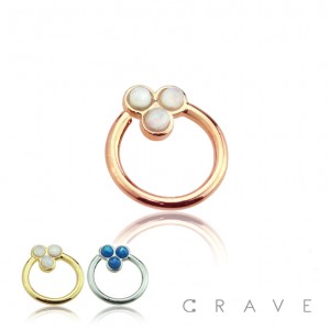 TRINITY OPAL ANNEALED 316L SURGICAL STEEL HOOP