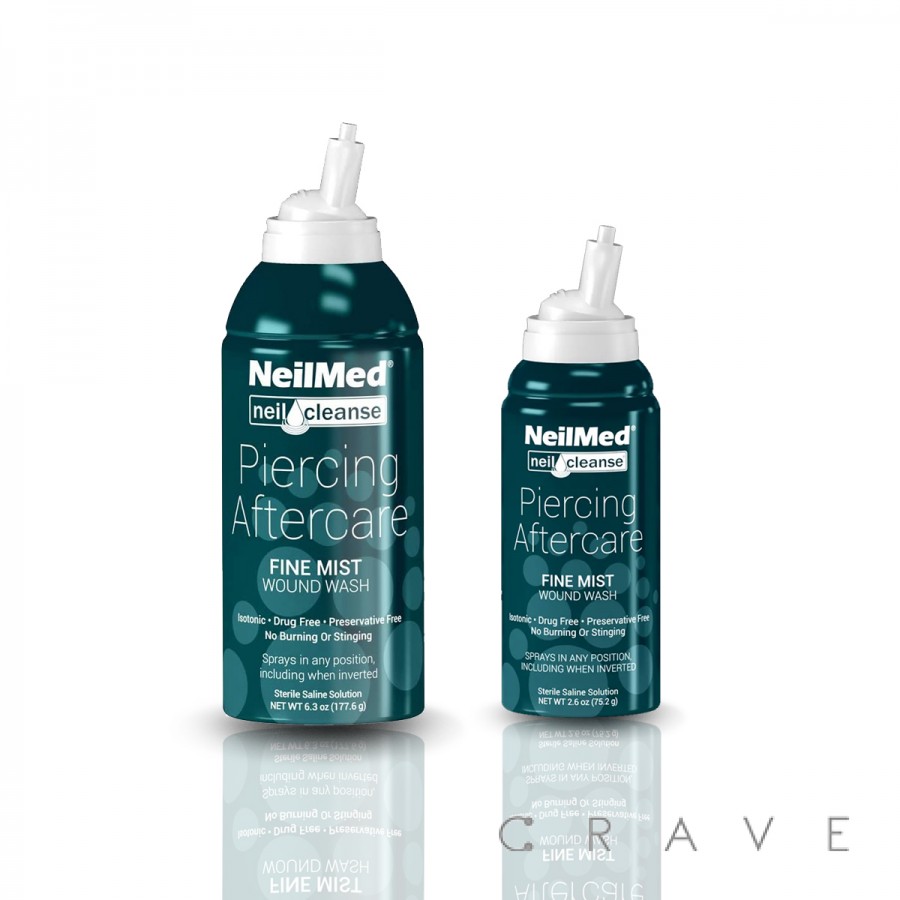 Piercing Aftercare Fine Mist Saline Solution – PiercedRepublic