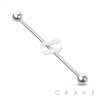RAZOR BLADE 316L SURGICAL STEEL INDUSTRIAL BARBELL
