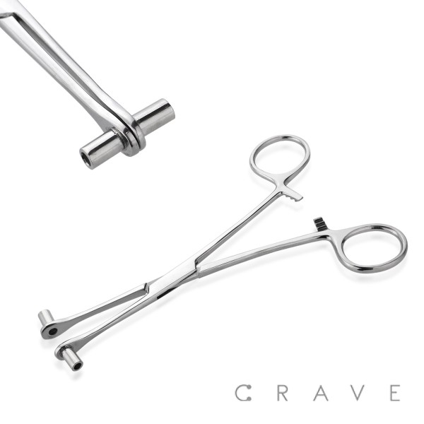 STAINLESS STEEL SEPTUM TUBE FORCEPS TOOLS