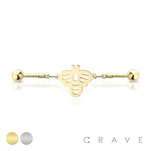 BEE CHAIN LINK MULTI PURPOSE 316L SURGICAL STEEL INDUSTRIAL BARBELL