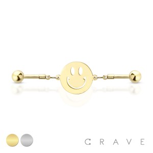 SMILE CHAIN LINK MULTI PURPOSE 316L SURGICAL STEEL INDUSTRIAL BARBELL