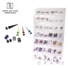 288PCS OF ASSORTED ACRYLIC FAKE PLUGS FOR MIX & MATCH PANEL