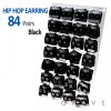 84PCS OF ASSORTED HIP HOP EARRING PANEL INSERTS