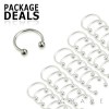 100PCS OF  316L SURGICAL STEEL HORSESHOE PACKAGE