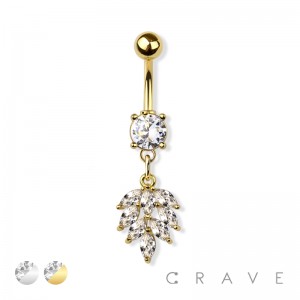 DECO 316L SURGICAL STEEL NAVEL RING