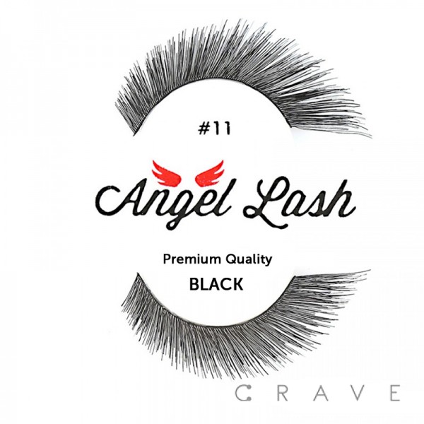 "Angel Lash" #11 Black False Eyelashes