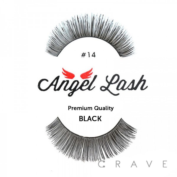 "Angel Lash" #14 Black False Eyelashes