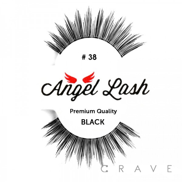 "Angel Lash" #38 Black False Eyelashes