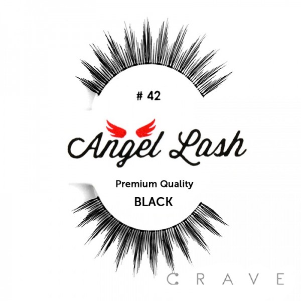 "Angel Lash" #42 Black False Eyelashes