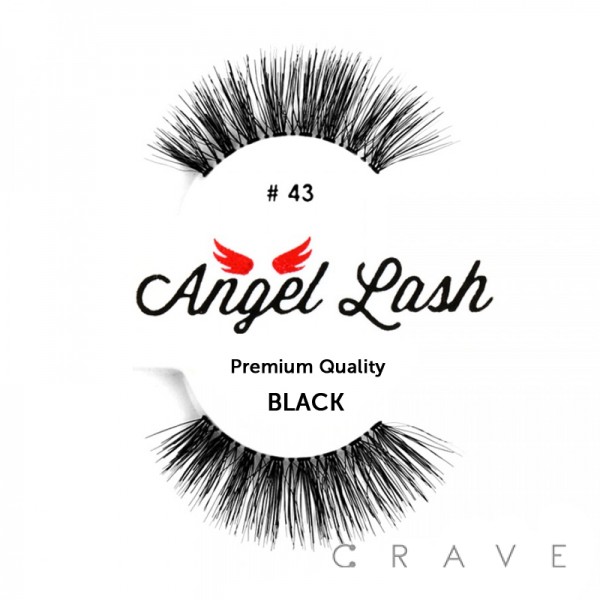 "Angel Lash" #43 Black False Eyelashes