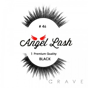 "Angel Lash" #46 Black False Eyelashes