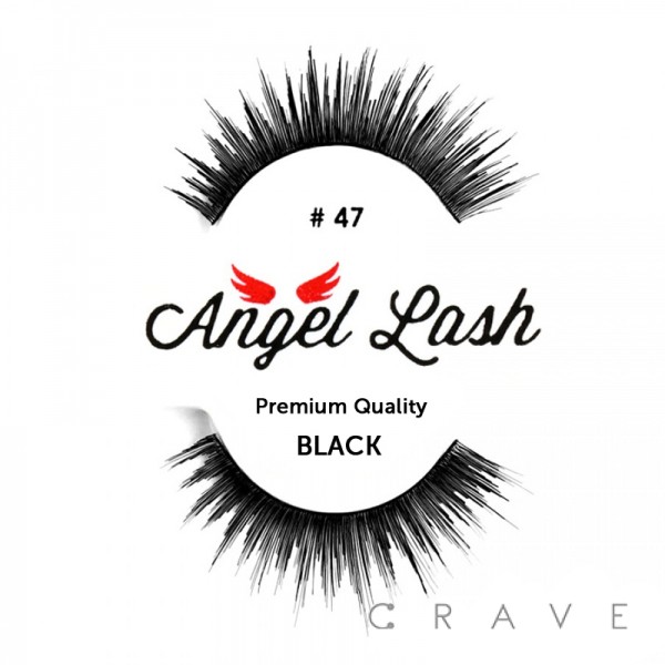 "Angel Lash" #47 Black False Eyelashes