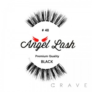 "Angel Lash" #48 Black False Eyelashes