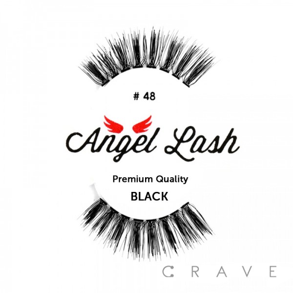 "Angel Lash" #48 Black False Eyelashes