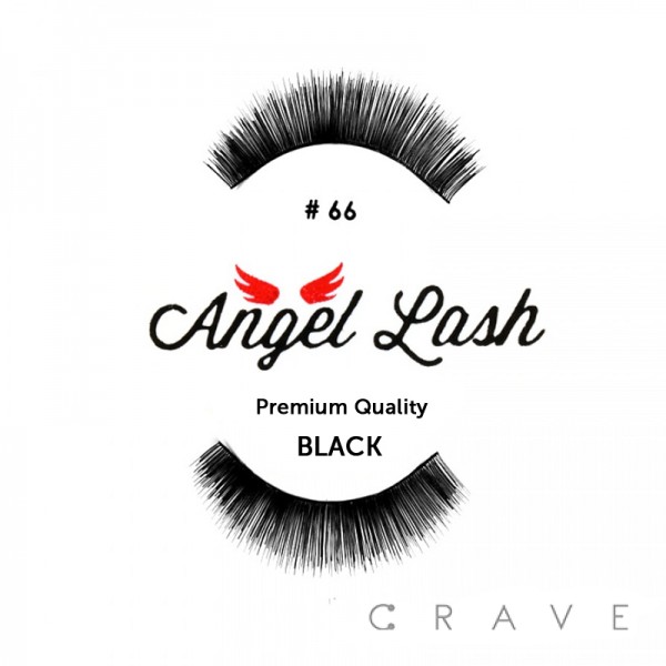"Angel Lash" #66 Black False Eyelashes