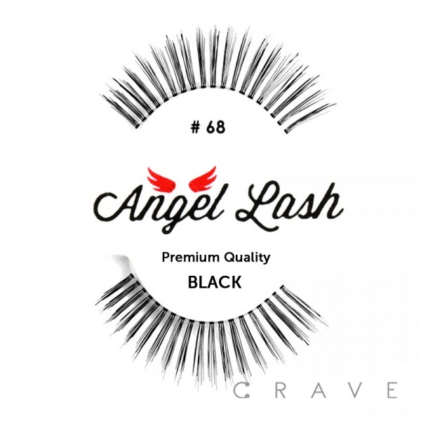 "Angel Lash" #68 Black False Eyelashes