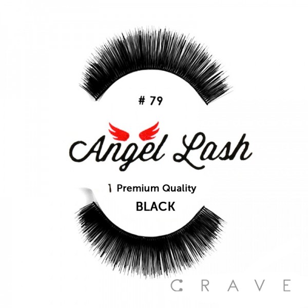 "Angel Lash" #79 Black False Eyelashes