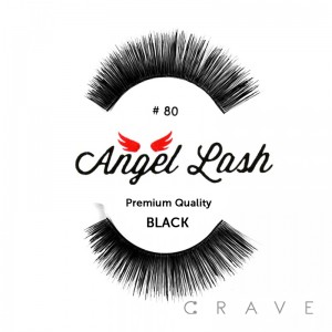 "Angel Lash" #80 Black False Eyelashes