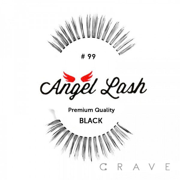 "Angel Lash" #99 Black False Eyelashes