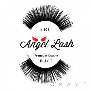 "Angel Lash" #101 Black False Eyelashes