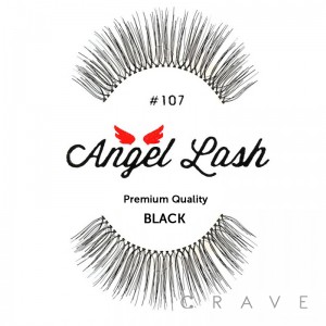 "Angel Lash" #107 Black False Eyelashes