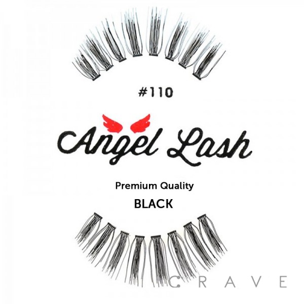"Angel Lash" #110 Black False Eyelashes