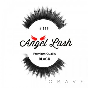 "Angel Lash" #119 Black False Eyelashes