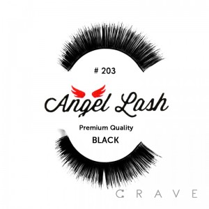 "Angel Lash" #203 Black False Eyelashes