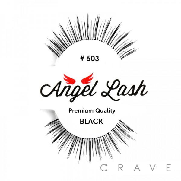 "Angel Lash" #503 Black False Eyelashes