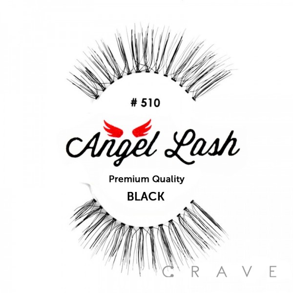 "Angel Lash" #510 Black False Eyelashes