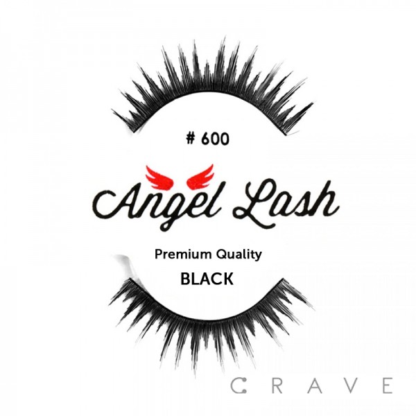 "Angel Lash" #600 Black False Eyelashes