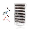 378PCS OF ASSORTED BIO-FLEX ACRYLIC BALL BARBELL AND TONGUE RING PANEL WITH FREE 2-SIDED ACRYLIC COU